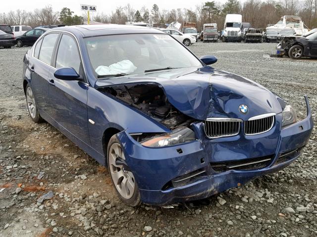 WBAVD33576KL52697 - 2006 BMW 330 XI BLUE photo 1