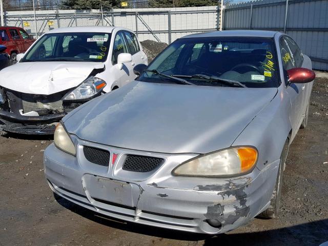 1G2NF52E73C104048 - 2003 PONTIAC GRAND AM S SILVER photo 2