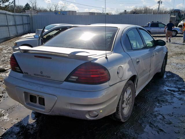 1G2NF52E73C104048 - 2003 PONTIAC GRAND AM S SILVER photo 4