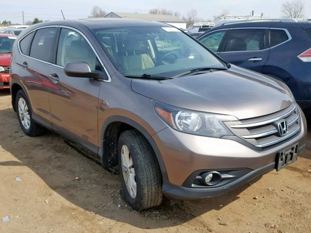 5J6RM4H55DL088853 - 2013 HONDA CR-V EX GRAY photo 1