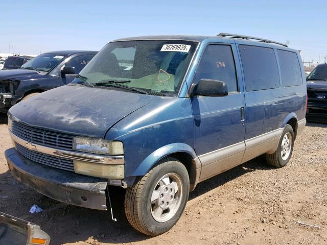 1GNDM19X13B134933 - 2003 CHEVROLET ASTRO BLUE photo 2