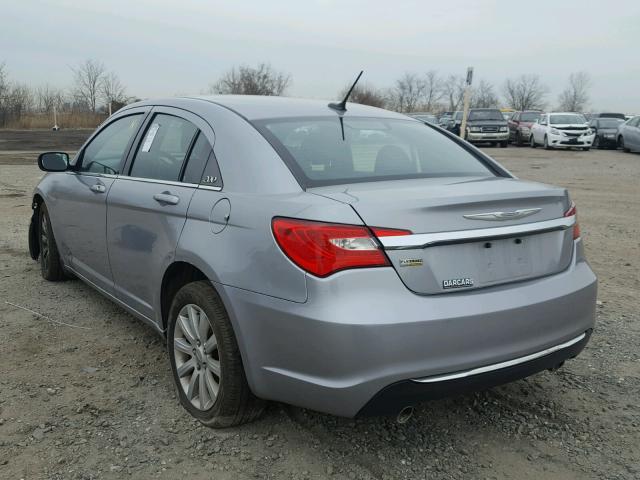 1C3CCBBG9EN114538 - 2014 CHRYSLER 200 TOURIN SILVER photo 3