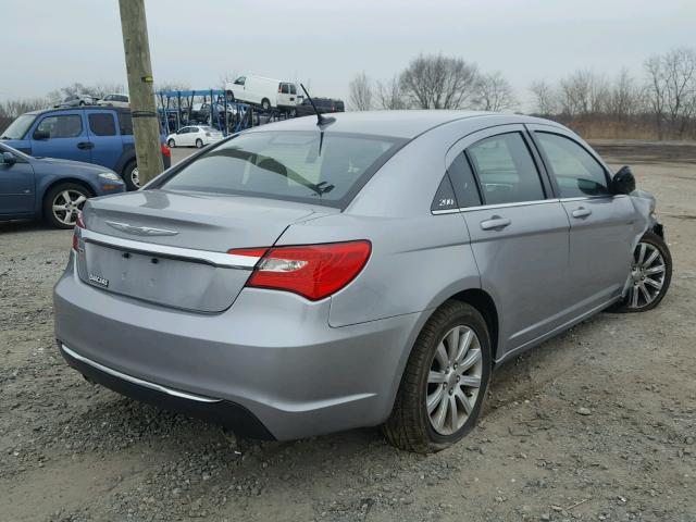 1C3CCBBG9EN114538 - 2014 CHRYSLER 200 TOURIN SILVER photo 4