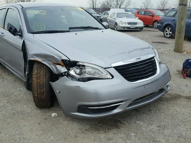 1C3CCBBG9EN114538 - 2014 CHRYSLER 200 TOURIN SILVER photo 9