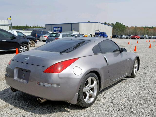 JN1BZ34D88M705326 - 2008 NISSAN 350Z COUPE CHARCOAL photo 4