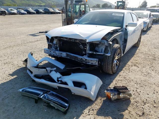 2C3CDXHG4EH324975 - 2014 DODGE CHARGER SXT  photo 2