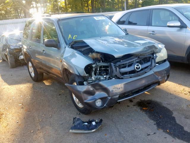 4F2YZ04103KM49327 - 2003 MAZDA TRIBUTE LX SILVER photo 1