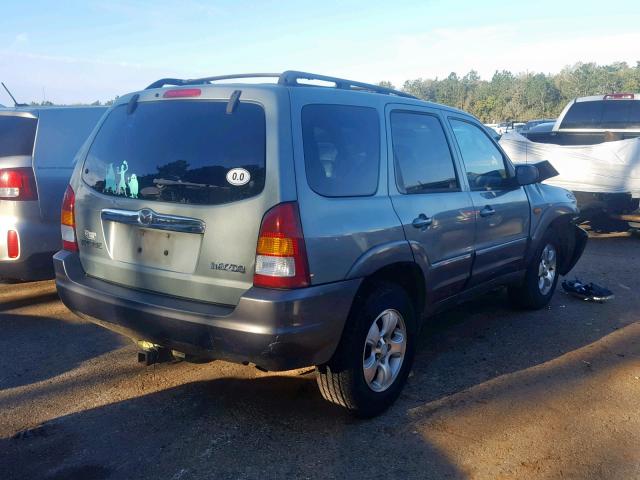 4F2YZ04103KM49327 - 2003 MAZDA TRIBUTE LX SILVER photo 4