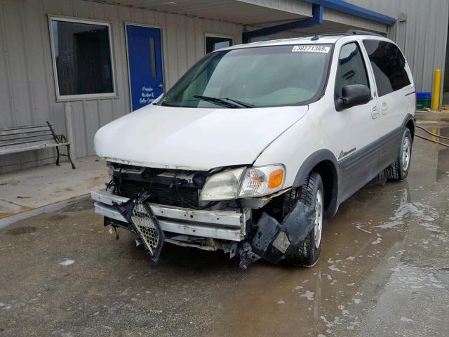 1GMDU03E63D291089 - 2003 PONTIAC MONTANA WHITE photo 2