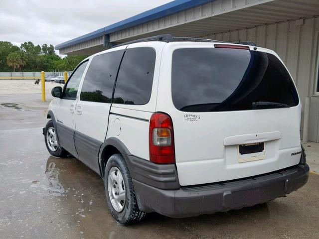 1GMDU03E63D291089 - 2003 PONTIAC MONTANA WHITE photo 3