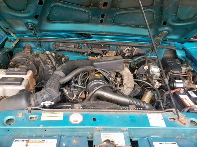 4F4CR13A8STM04220 - 1995 MAZDA B2300 TURQUOISE photo 7