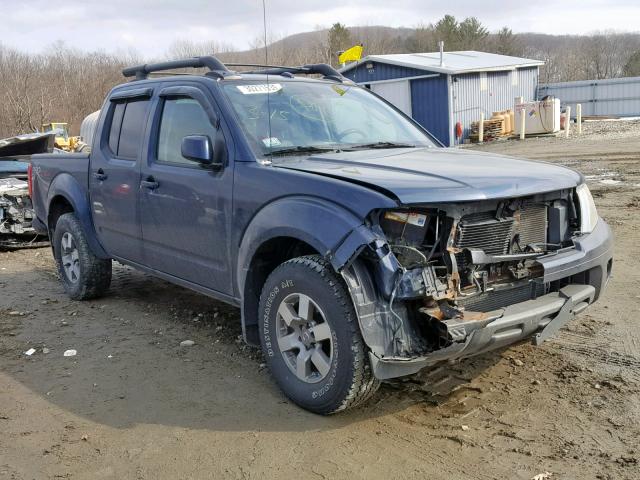 1N6AD0EV9BC436759 - 2011 NISSAN FRONTIER S BLUE photo 1