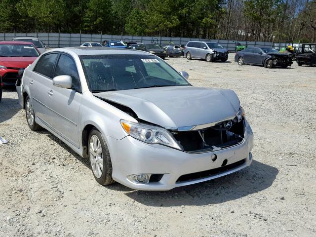 4T1BK3DB6BU393168 - 2011 TOYOTA AVALON BAS SILVER photo 1