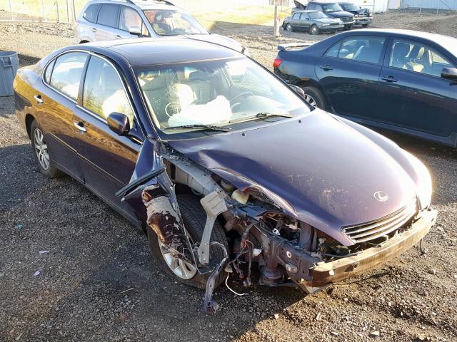 JTHBF30G320074651 - 2002 LEXUS ES 300 MAROON photo 1