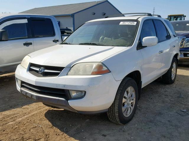 2HNYD18603H526547 - 2003 ACURA MDX TOURIN WHITE photo 2