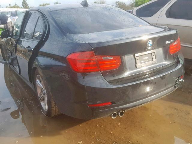 WBA3C1C50EK107639 - 2014 BMW 328 I SULE BLACK photo 3