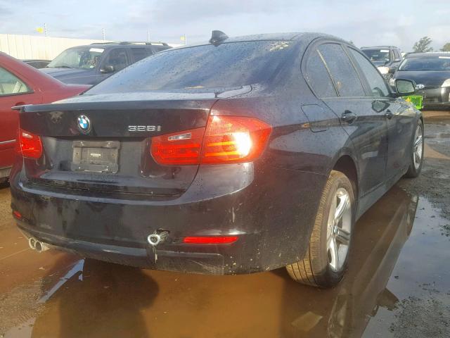 WBA3C1C50EK107639 - 2014 BMW 328 I SULE BLACK photo 4