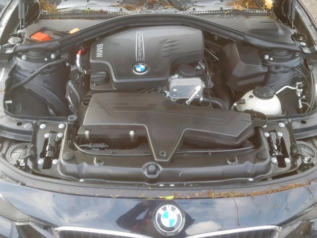 WBA3C1C50EK107639 - 2014 BMW 328 I SULE BLACK photo 7