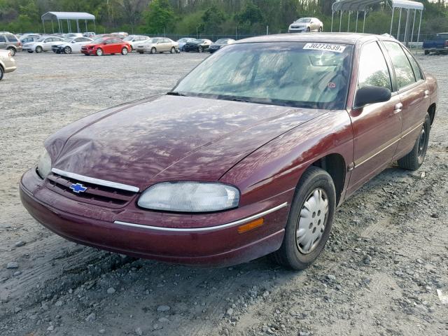 2G1WL52J611238602 - 2001 CHEVROLET LUMINA MAROON photo 2