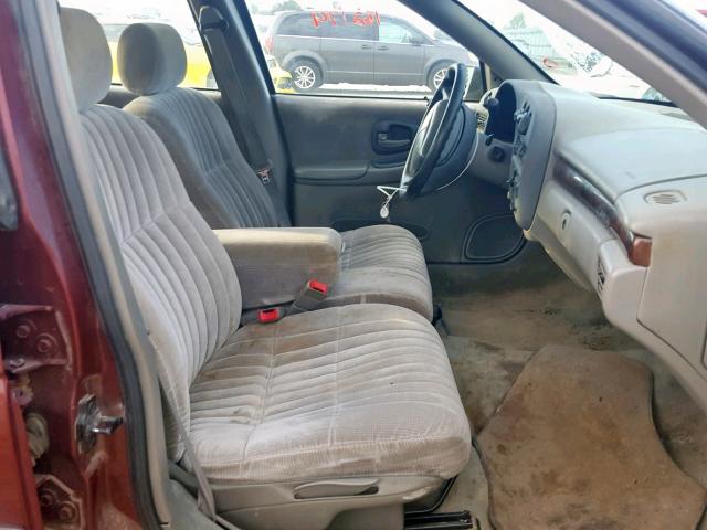 2G1WL52J611238602 - 2001 CHEVROLET LUMINA MAROON photo 5