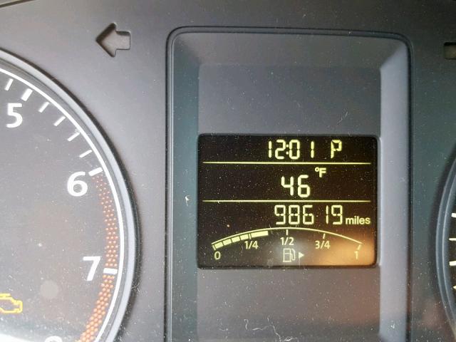 3VW2K7AJ6EM410614 - 2014 VOLKSWAGEN JETTA BASE BLUE photo 8