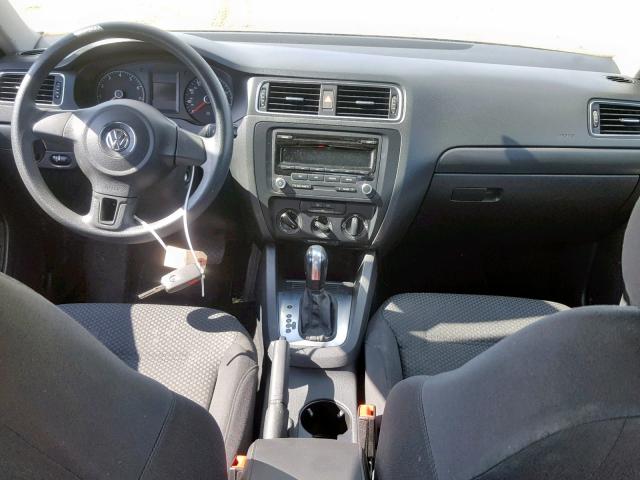 3VW2K7AJ6EM410614 - 2014 VOLKSWAGEN JETTA BASE BLUE photo 9