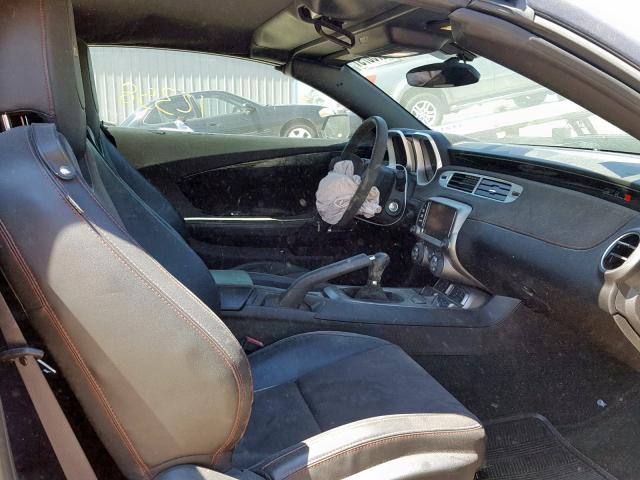 2G1FZ3DP3D9804466 - 2013 CHEVROLET CAMARO ZL1 蓝色 照片 5