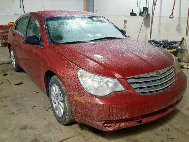 1C3LC46K18N133082 - 2008 CHRYSLER SEBRING LX RED photo 1