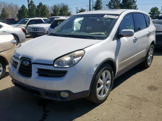 4S4WX83D674402266 - 2007 SUBARU B9 TRIBECA WHITE photo 2