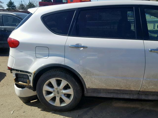 4S4WX83D674402266 - 2007 SUBARU B9 TRIBECA WHITE photo 9