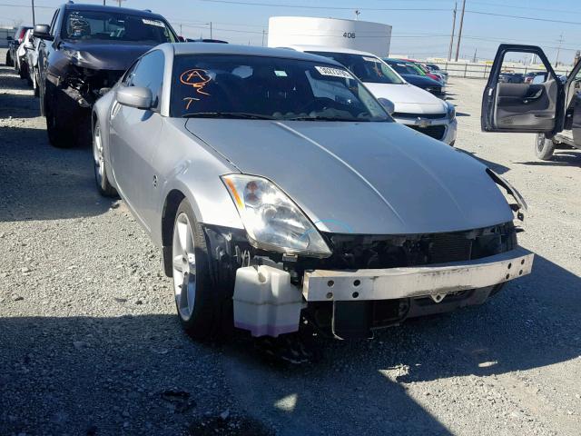 JN1AZ34D55M605840 - 2005 NISSAN 350Z COUPE SILVER photo 1