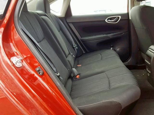 3N1AB7AP3JY297973 - 2018 NISSAN SENTRA S RED photo 6