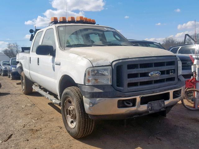 1FTWW31545ED07203 - 2005 FORD F350 SRW S WHITE photo 1