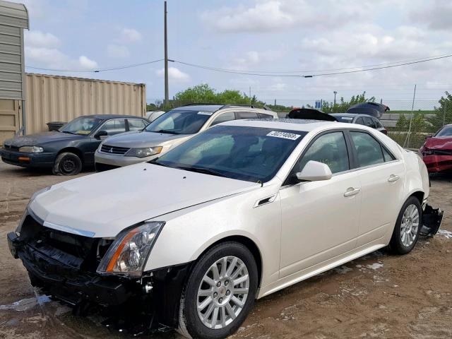 1G6DE5E56C0117464 - 2012 CADILLAC CTS LUXURY WHITE photo 2