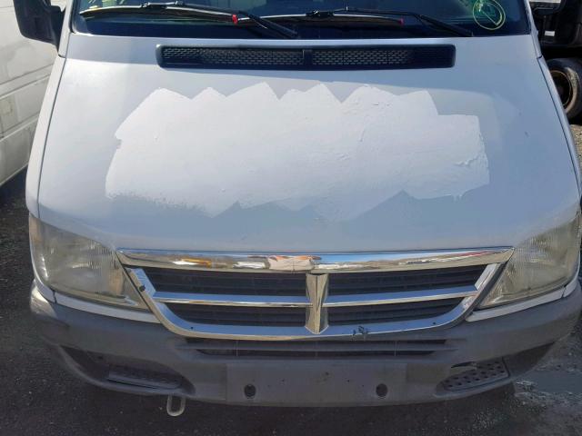 WD0PD744665959463 - 2006 DODGE SPRINTER 2 WHITE photo 7