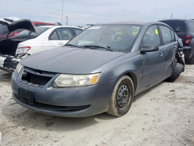 1G8AJ55F56Z124422 - 2006 SATURN ION LEVEL CHARCOAL photo 2