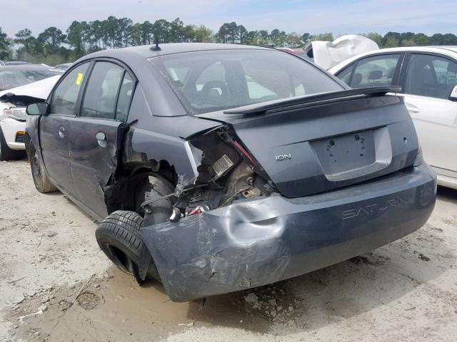 1G8AJ55F56Z124422 - 2006 SATURN ION LEVEL CHARCOAL photo 3