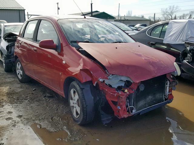 KL1TD66698B004703 - 2008 CHEVROLET AVEO BASE Qırmızı foto 1