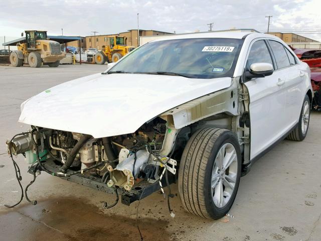 1FAHP2E81FG202988 - 2015 FORD TAURUS SEL WHITE photo 2