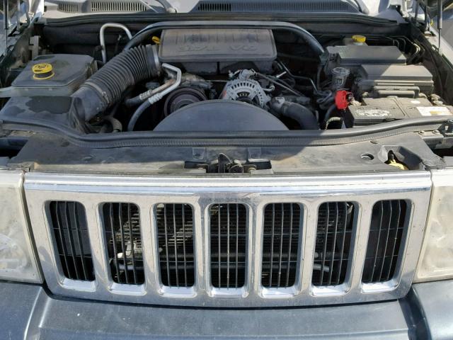 1J8HH48K28C114979 - 2008 JEEP COMMANDER GRAY photo 7