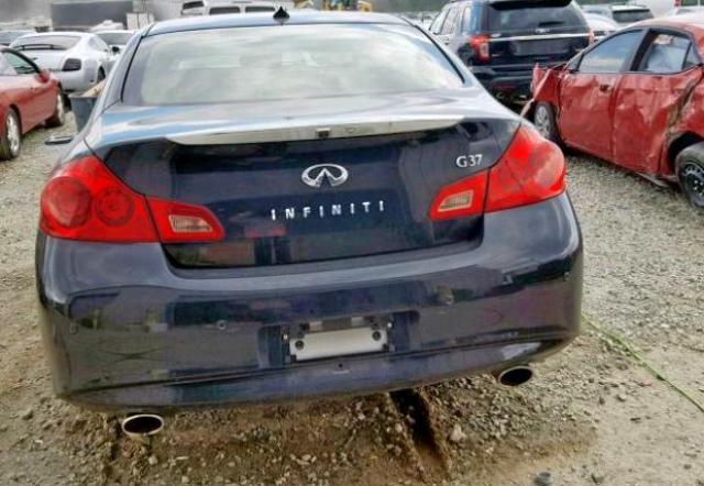 JN1CV6AP7DM715968 - 2013 INFINITI G37 BASE BLACK photo 9