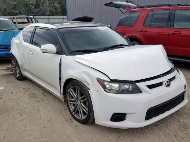 JTKJF5C79D3062969 - 2013 TOYOTA SCION TC თეთრი ფოტო 1