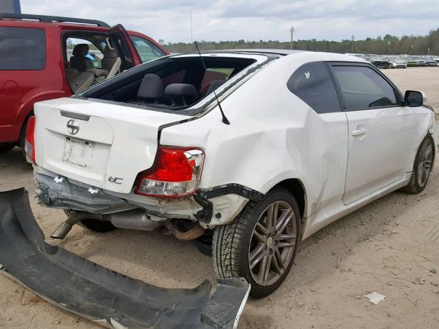 JTKJF5C79D3062969 - 2013 TOYOTA SCION TC თეთრი ფოტო 4