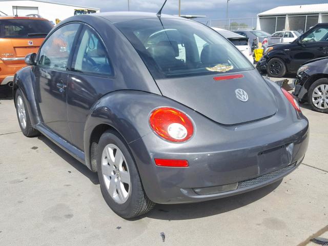 3VWRG31C07M506106 - 2007 VOLKSWAGEN NEW BEETLE Boz foto 3