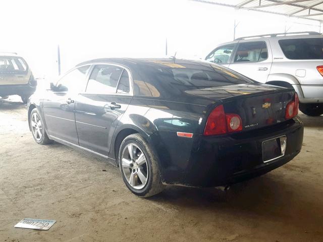 1G1ZC5E13BF384023 - 2011 CHEVROLET MALIBU 1LT BLACK photo 3