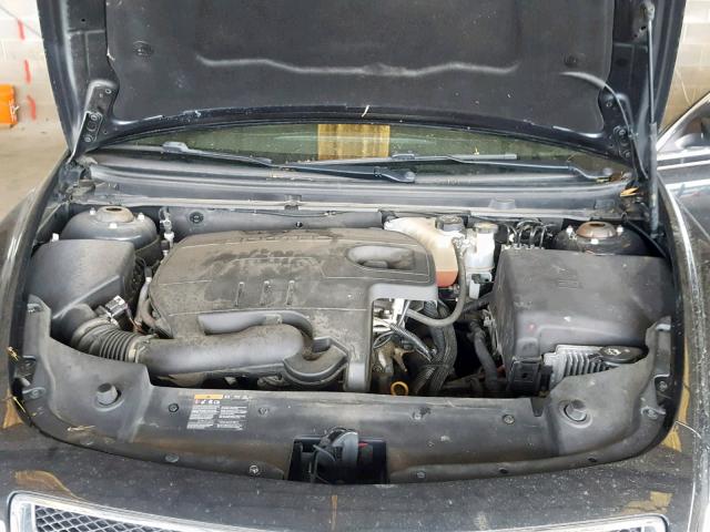 1G1ZC5E13BF384023 - 2011 CHEVROLET MALIBU 1LT BLACK photo 7