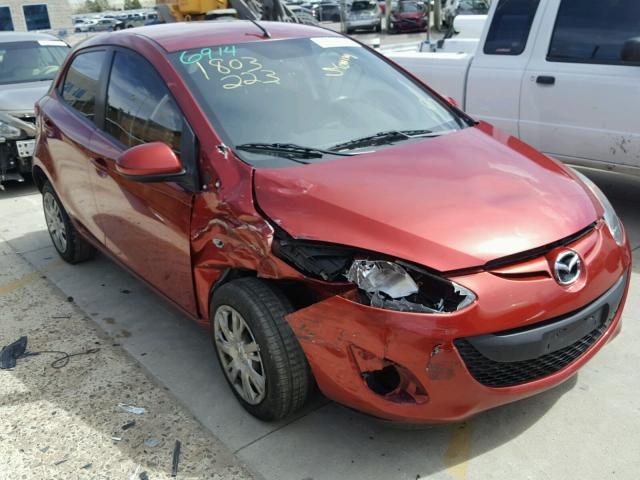 JM1DE1KY3E0183347 - 2014 MAZDA MAZDA2 SPO RED photo 1