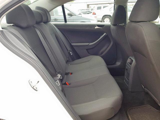 3VW2K7AJ2FM252922 - 2015 VOLKSWAGEN JETTA BASE WHITE photo 6