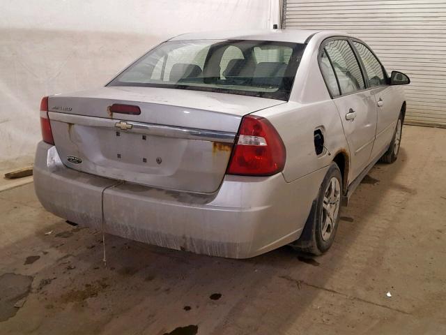1G1ZS58F28F118835 - 2008 CHEVROLET MALIBU LS SILVER photo 4