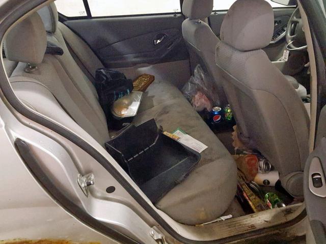 1G1ZS58F28F118835 - 2008 CHEVROLET MALIBU LS SILVER photo 6